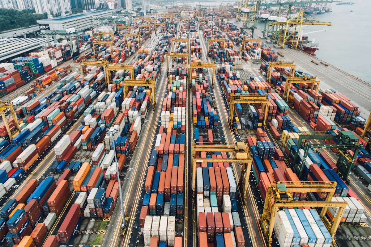 Heavy logistics and container port