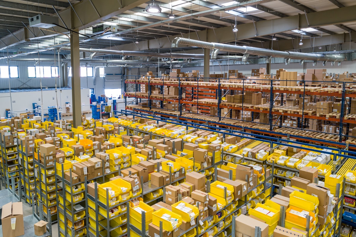 Warehouse and equipment storage